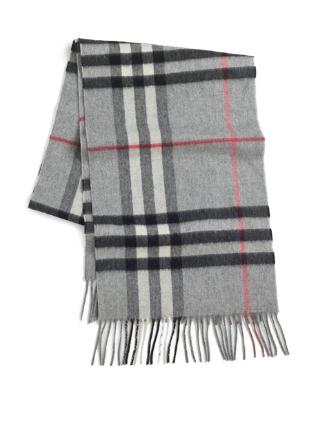 burberry scarf grey